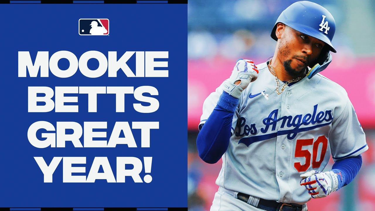 Mookie Betts is having a FANTASTIC season! He's right in the MVP race! | First Half Highlights