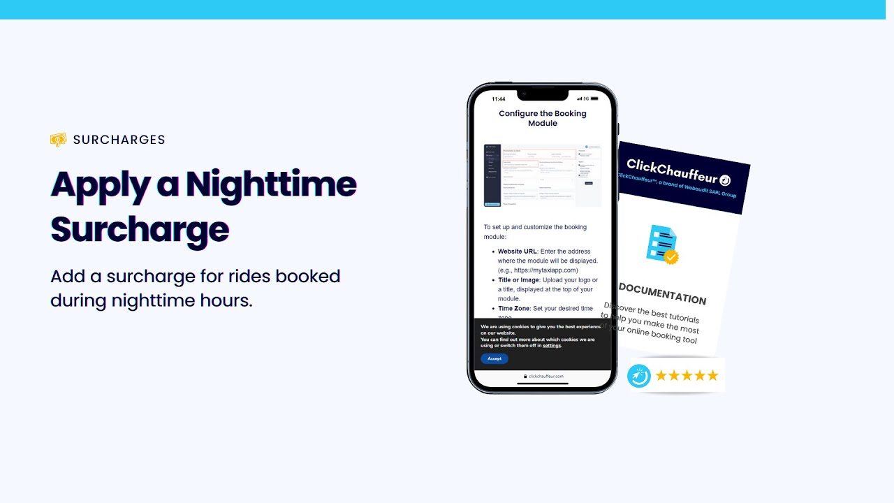Apply a Nighttime Surcharge on ClickChauffeur
