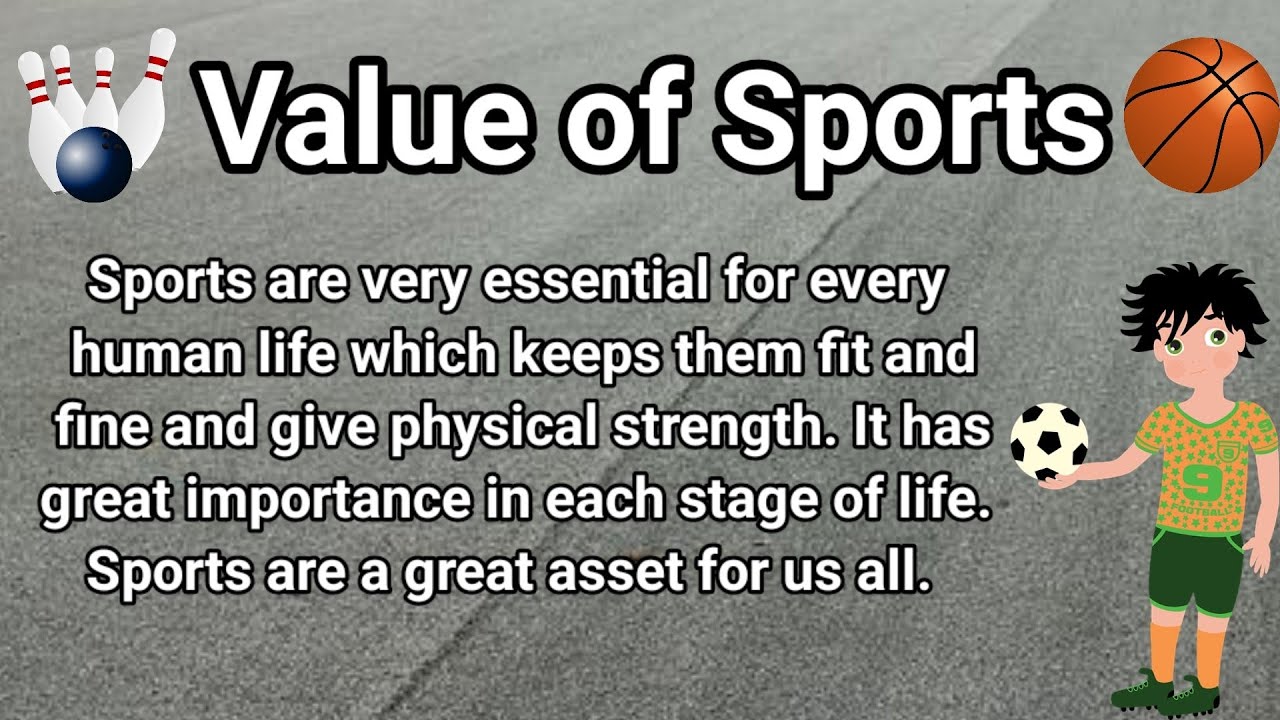 essay on value of sports in our life