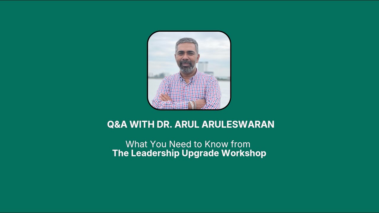 The Leadership Mindset Behind Faster, Better, Cheaper Decisions - Q&A with Dr. Arul