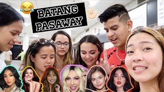 ASKING AMERICANS TO PICK THE MOST BEAUTIFUL FILIPINA CELEBRITY!! (BATANG PASAWAY)