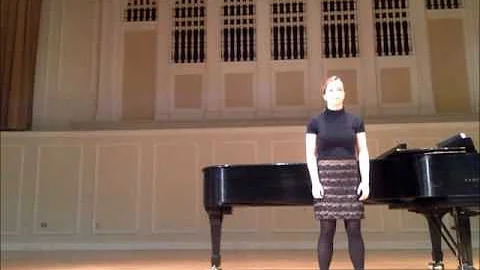 Aimee Stuart-Flunker, "Du bist die ruh"