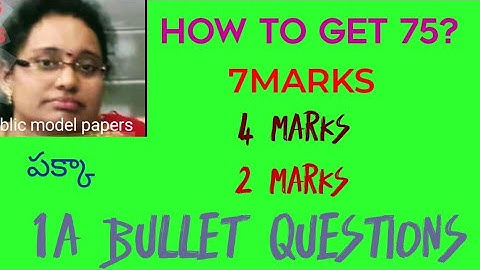 How to get 75?#7,4,2 marks  pakka  Bullet  questions #Gunshot questions