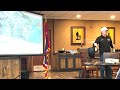 Austin Burgess speaks to WGA luncheon