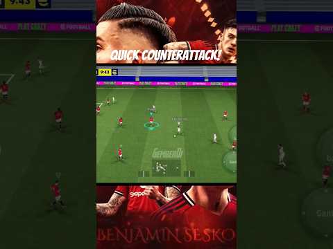 Quick Counterattack By B Sesko Mbappe B Gruda J S Park Efootballmobile Efootball 