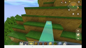 Mini world multiplayer  gameplay 1 Building a castle part 1