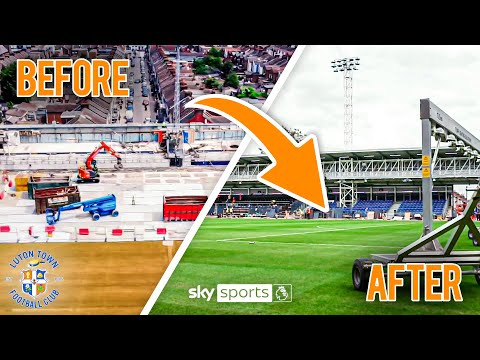 Exclusive look inside Luton Town's £10m refurbishment of Kenilworth Road! 👀