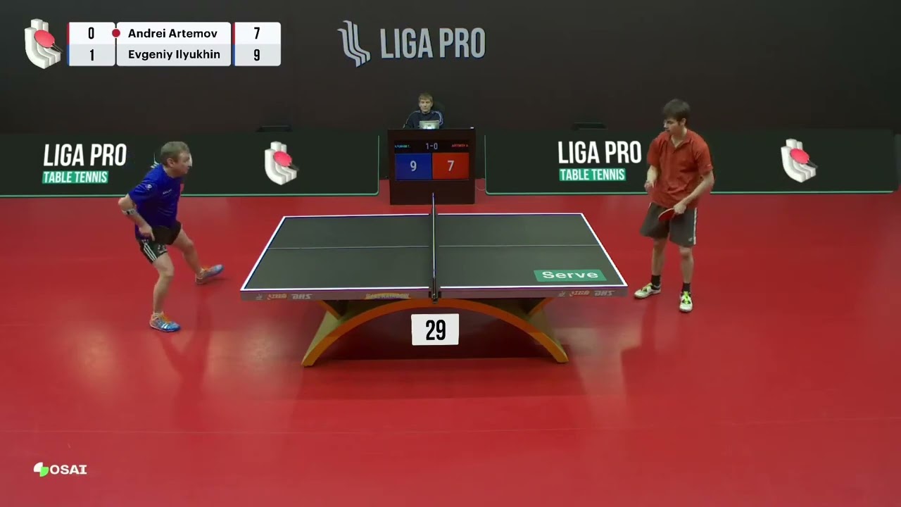 TT Liga Pro Moscow Ilyukhin the mug