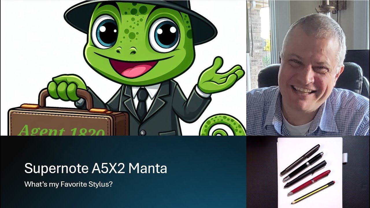Supernote A5X2 Manta: My Favorite Stylus