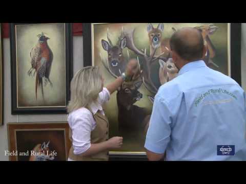 Teresa Davis Sporting Artist Showcases her Latest Work at the CLA Game Fair