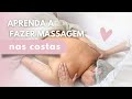 Protocolo de massagem relaxante corporal