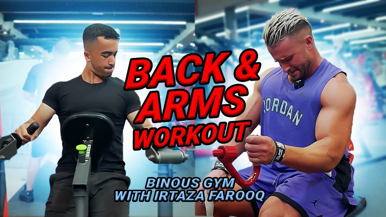 Effective Back & Arms Workout with Irtaza Farooq for Strength and Definition