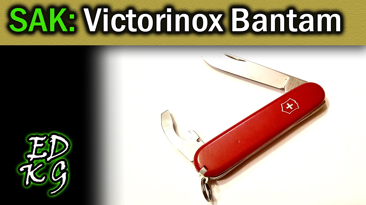 SAK Victorinox Bantam (Simplistic Swiss Army Knife) YouTube