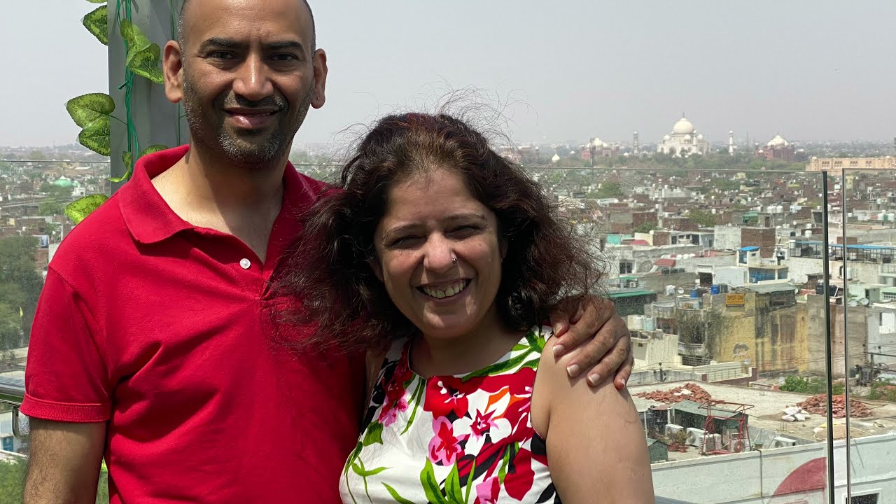 Radisson Agra, terrace BAR with TAJ view | hotel and resort in Agra