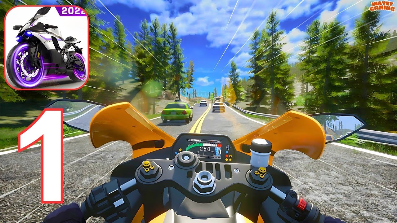 Speed Moto Dash:Real Simulator - Gameplay Walkthrough Part 1 (Android & iOS)