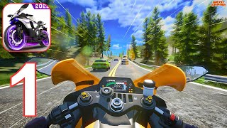Speed Moto Dash:Real Simulator - Gameplay Walkthrough Part 1 (Android & iOS) screenshot 4