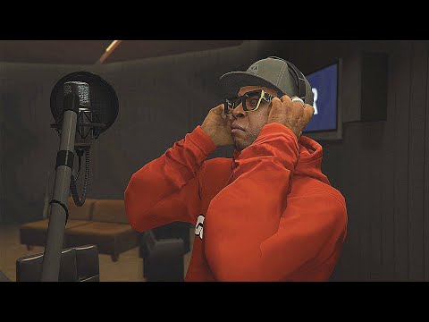 Cover of video Hilarious Studio Tour with Franklin and Lamar - GTA 5 Online