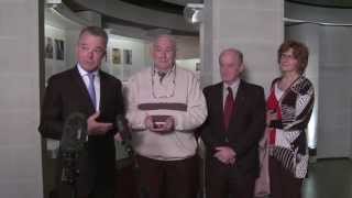 Donation of Victory Medal of Lone Pine posthumous VC recipient