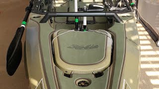 Hobie Mirage Outback H-rail front mount (have you ever seen anything like this before)