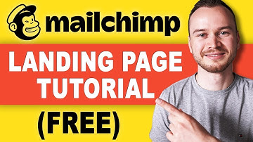 Mailchimp Landing Page Tutorial (How To Create A Landing Page For FREE)