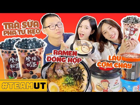Video Cuối tuần lười biếng Team UT: Mì ramen đóng hộp, lẩu... - youtube