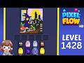 Pixel Flow Level 1428 Solution Walkthrough