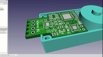 rbServo - KiCAD and FreeCAD