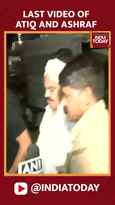 Last Video Of Atiq Ahmed: The Moment When Gangster Atiq, His Brother Ashraf Were Killed | WATCH