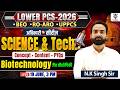 UPSSSC Lower PCS 2026 | Science & Tech BioTechnology | By N.K Singh Sir TargetOn