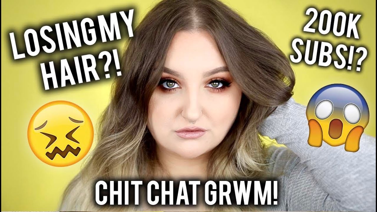 Losing My Hair Fall Chit Chat Grwm Scaring Kids 200k