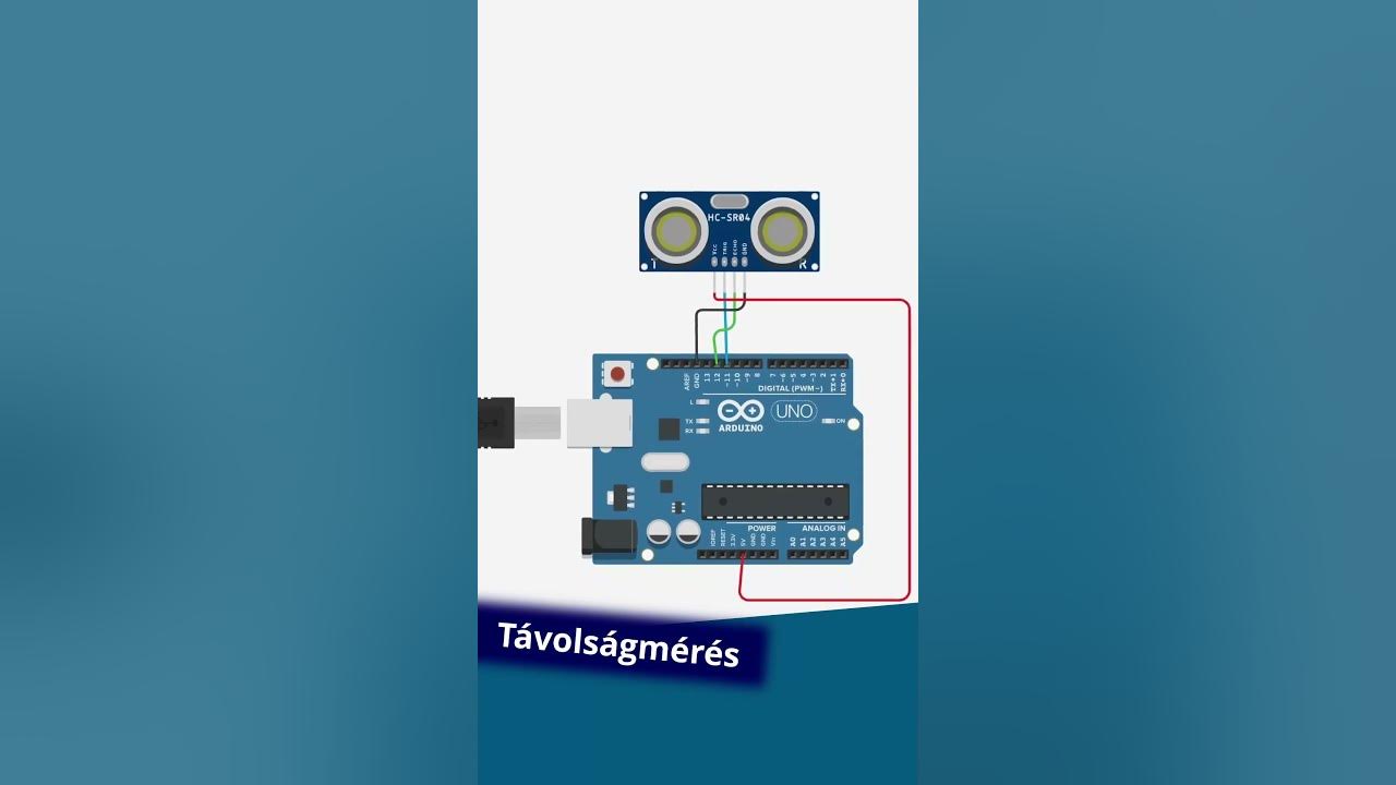 Arduino - Ultrahangos távolságmérő modul - YouTube