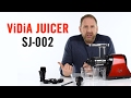 Vidia Slow Juicer SL-002 - Product Overview