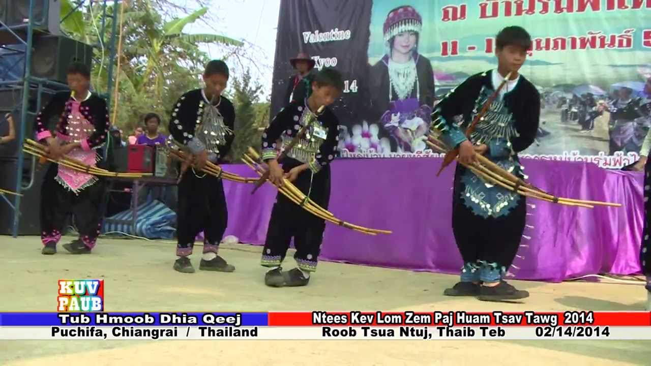 Tub Hmoob Dhia Qeej -Pichifa, Thailand - Hmoob Txujci Seev Qeej