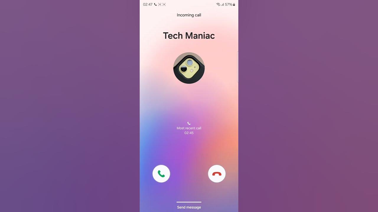 SAMSUNG One UI 6.0 Call Screen, Call Waiting, Holding