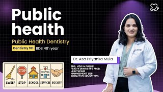 Dentistry 101 | Public Health Dentistry | Public Health | BDS Final Year
