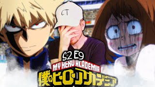 I Can't Watch.. | My Hero Academia S2 E9 Reaction (Bakugo vs. Uraraka)