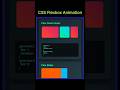 CSS Flexbox animation using html and css... #coding #programming