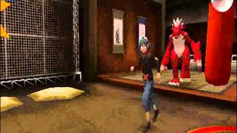 Digimon World ReDigitize (Guilmon digivolves)