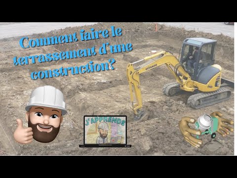 Vidéo: Qu'est-ce que le terrassement dans la construction ?