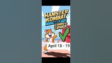 Hamster Kombat GameDev Daily Combo & Daily Cipher April 18 - 19 Claim Your Rewards!
