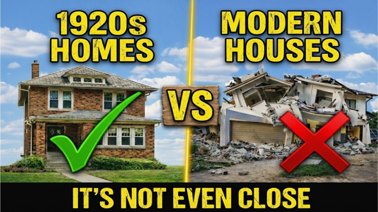 The Modern Housing SCAM (1920s Homes Prove It)
