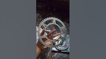 Rolon 52 teeth sprocket | Mt15 chain sprocket in R15 v3 #shorts #youtube #tuesday