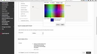 What happened to course themes and menu buttons?  Blackboard Learn 2016 theme.