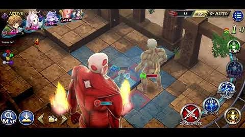 The Alchemist Code: Colossal Titan Raid ~130k damage basic strategy