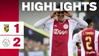 That Edson celebration 👓   & 3 points back to Amsterdam! | Highlights Vitesse - Ajax | Eredivisie