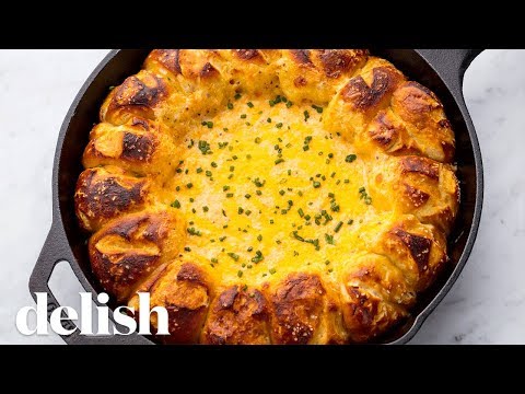 Pretzel Ring Beer Cheese Dip | Delish