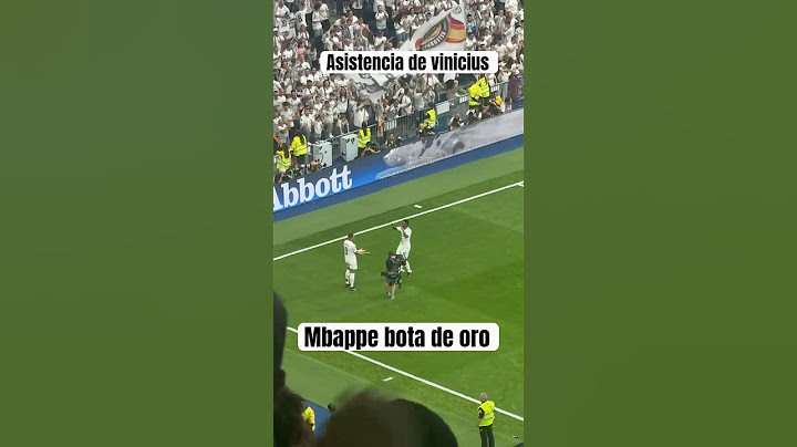 Es bota de oro tras este gol de mbappe tras asistencia de  vinicius #mbappe #realmadrid