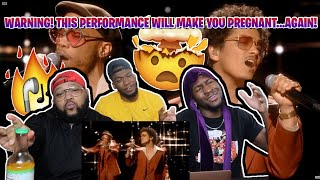Bruno Mars, Anderson .Paak, Silk Sonic - Leave the Door Open [LIVE 63rd GRAMMYs 2021] REACTION!!