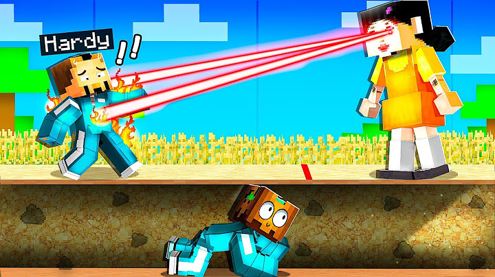 7 Formas de HACER TRAMPA en SQUID GAME en Minecraft!