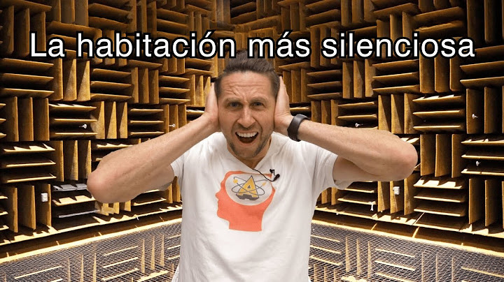 El sonido más fuerte en la habitación más silenciosa